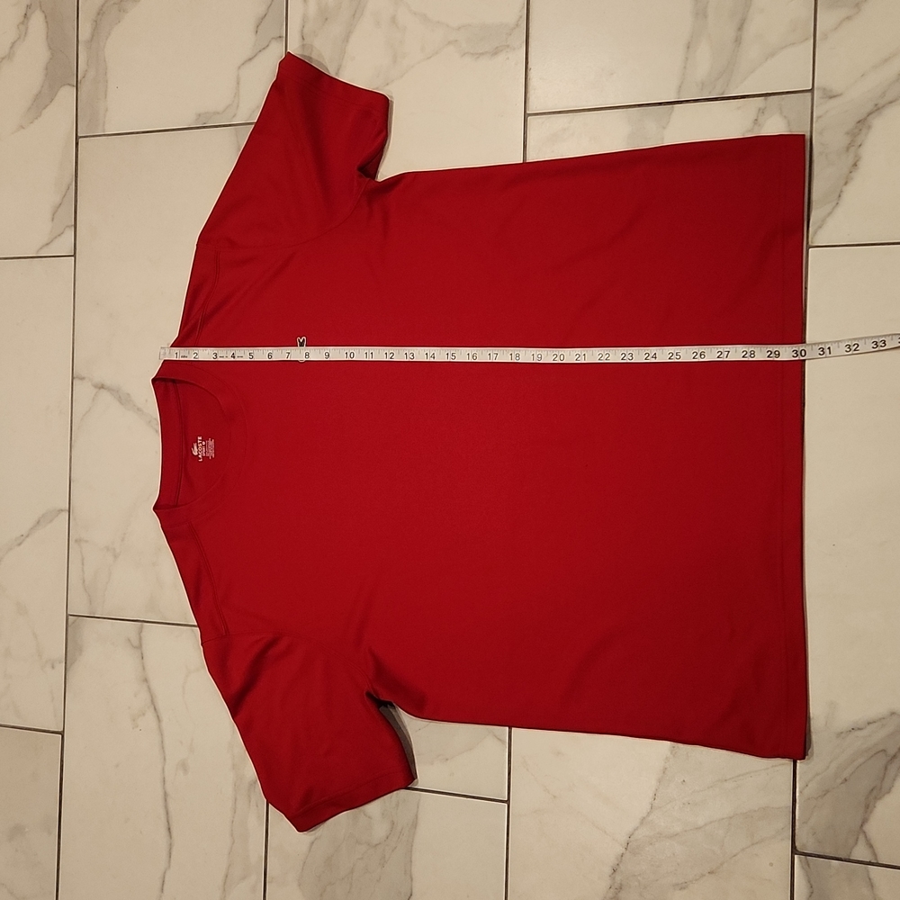Lacoste Men's Red Short Sleeve Tee